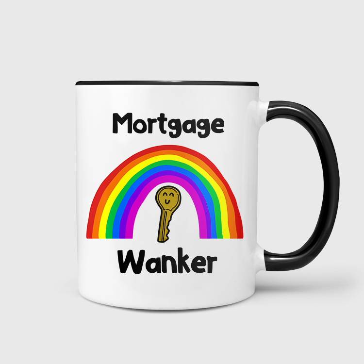 Mortgage Wanker Mug
