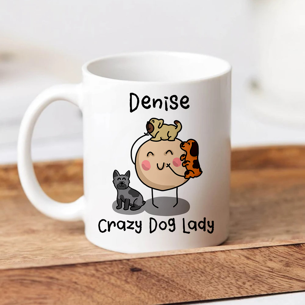 Crazy Dog Lady Mug
