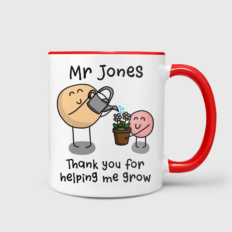 Thank You For Helping Me Grow Mug