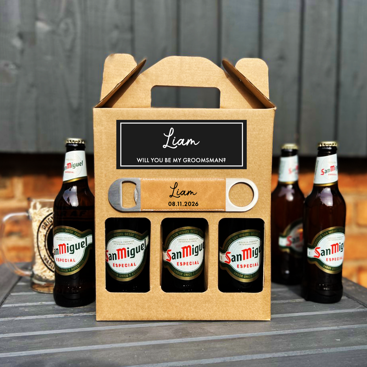 Groomsman Beer Box
