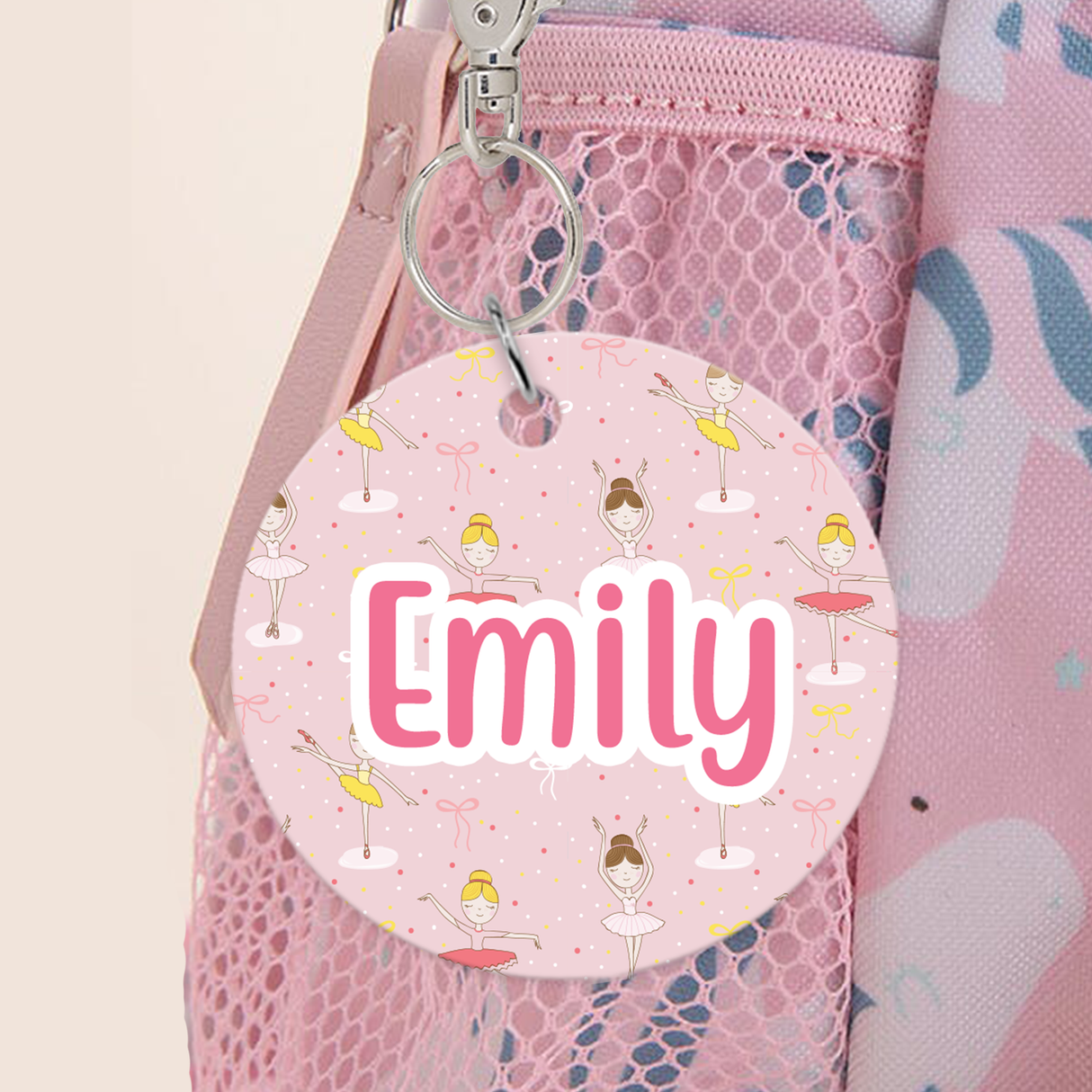 Ballerina Bag Tag
