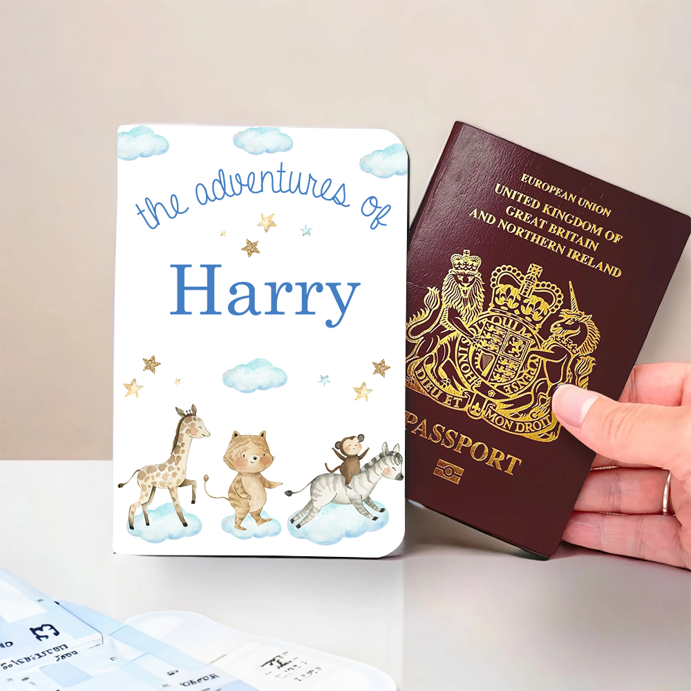 Baby Animals Passport Holder