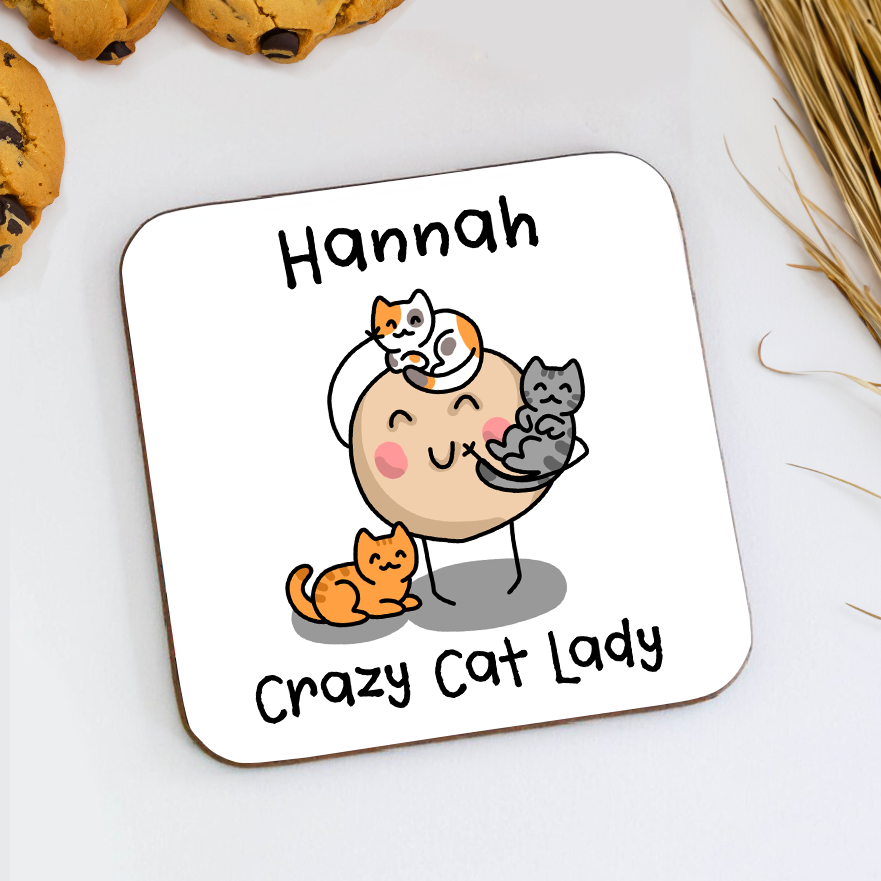 Crazy Cat Lady Coaster