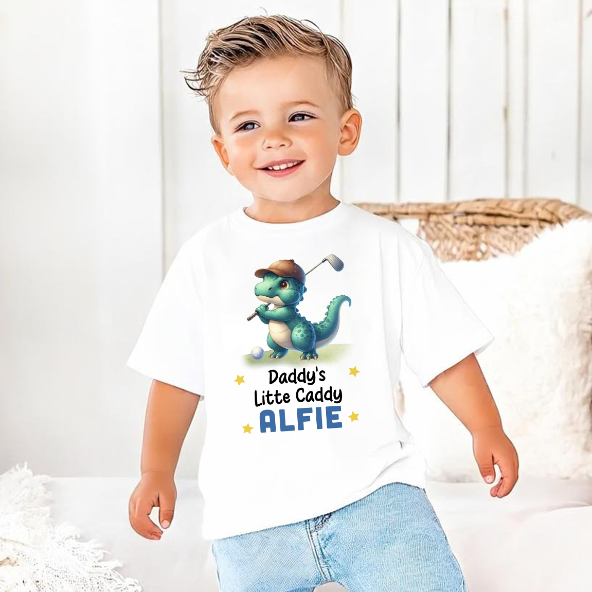 Daddy's Little Caddy Boys Shirt