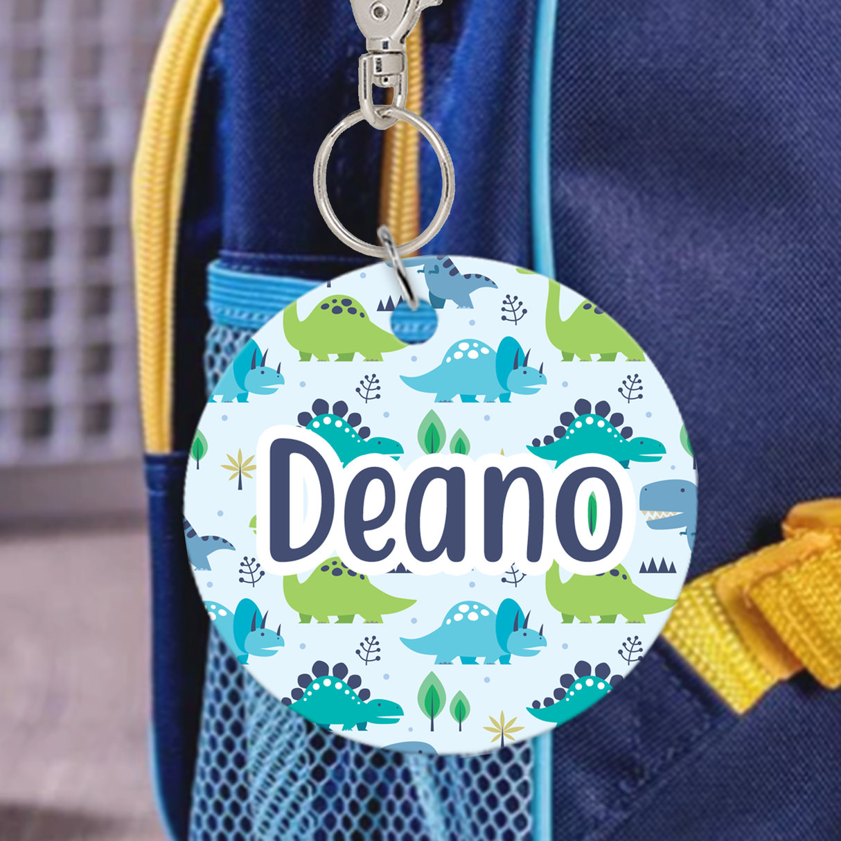 Dinosaur Bag Tag