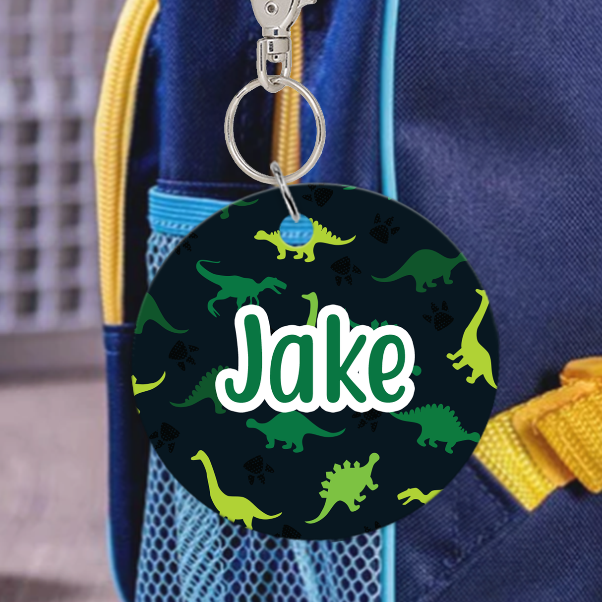 Dinosaur Bag Tag