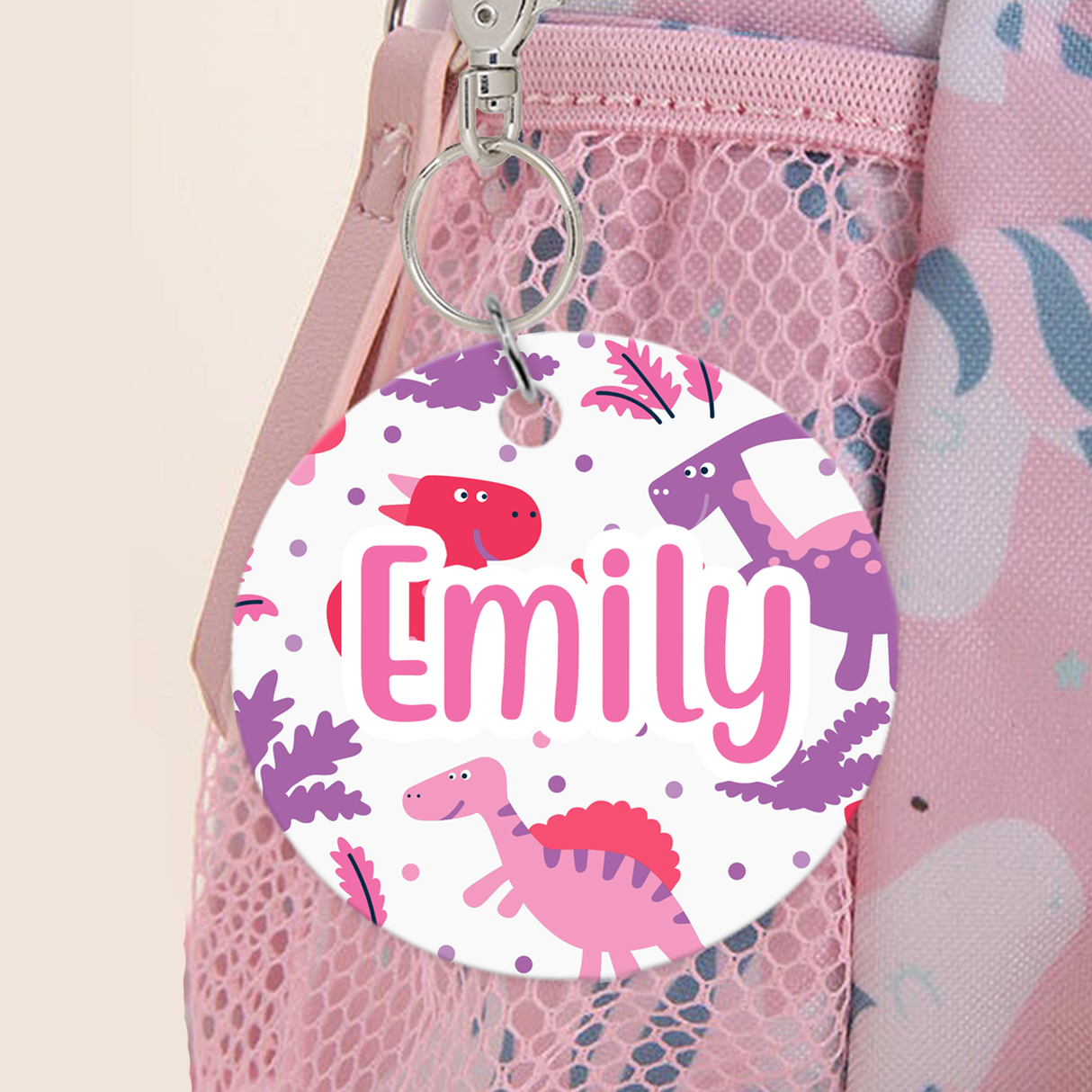 Dinosaur Bag Tag