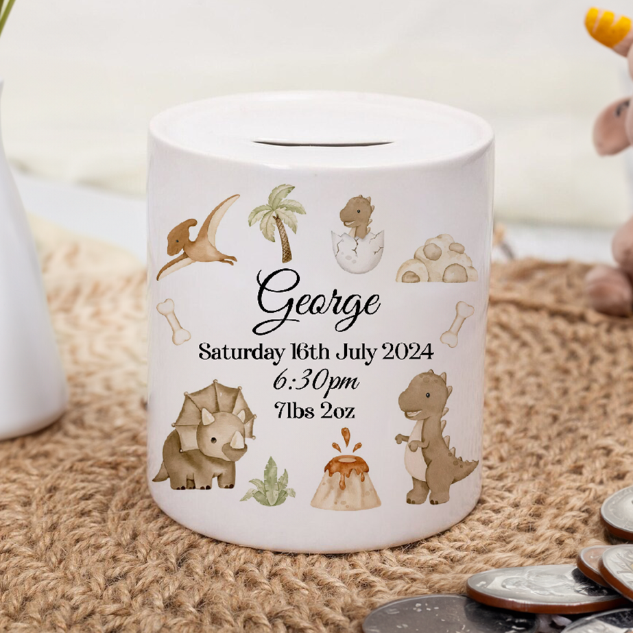 Dinosaur Money Box