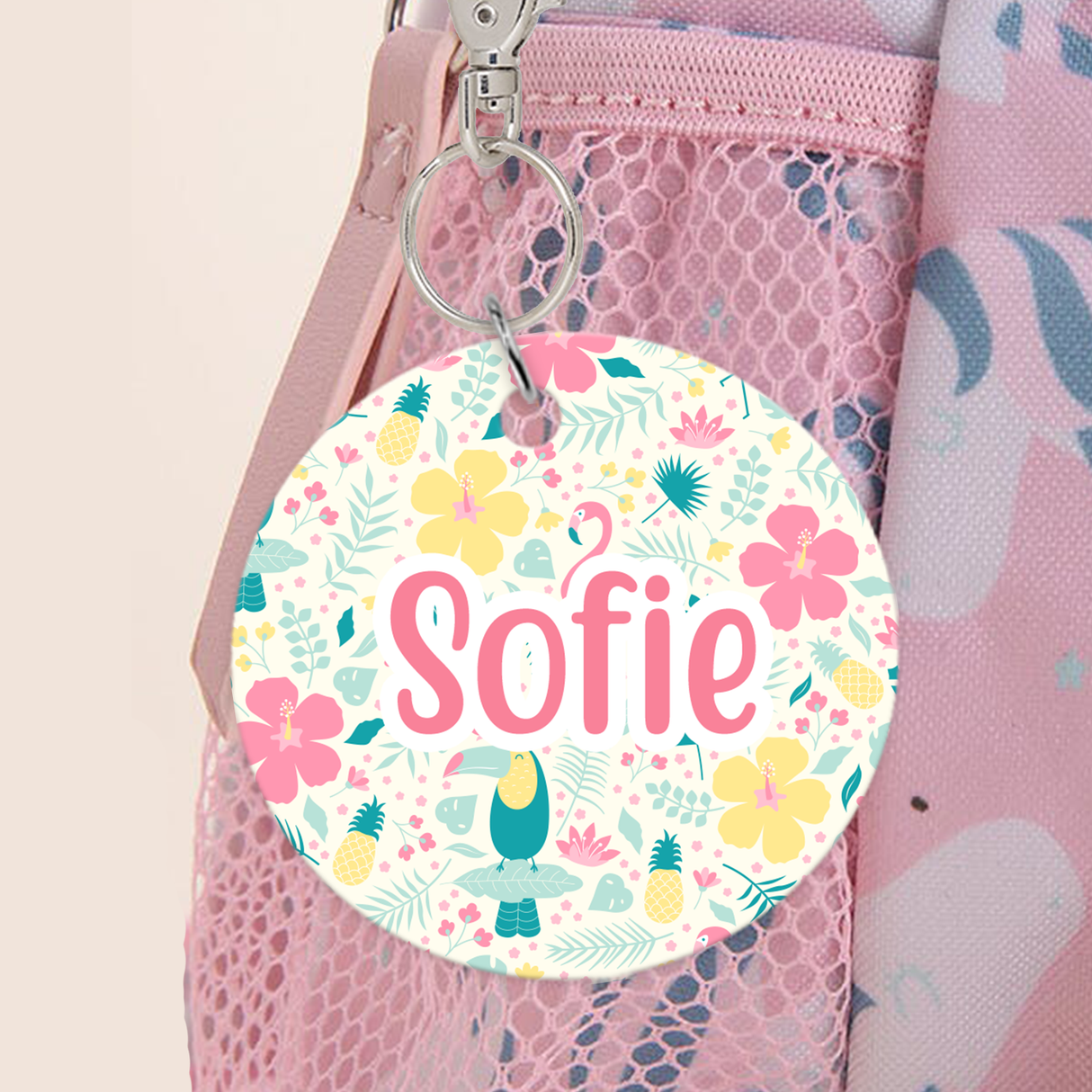 Tropical Friends Bag Tag