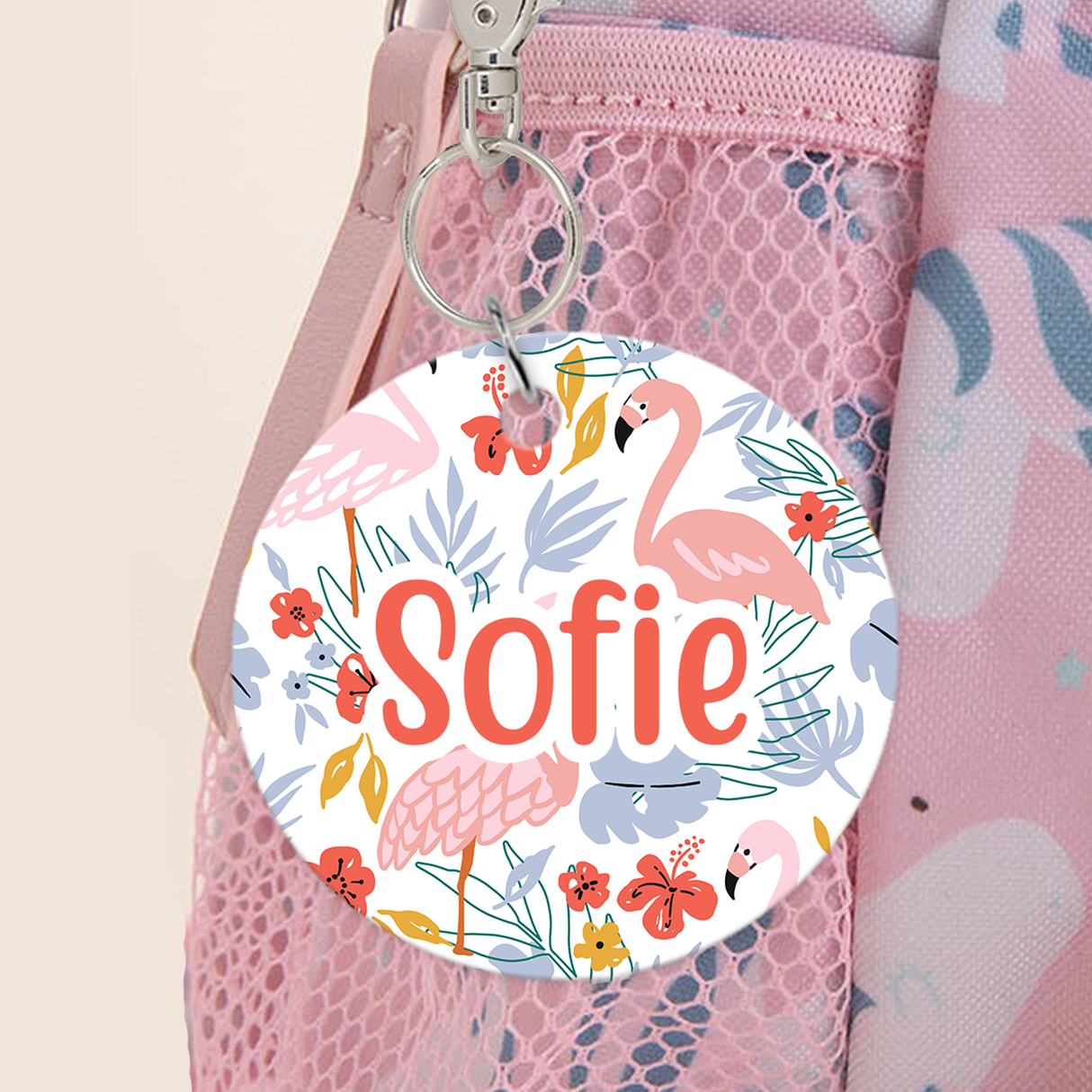 Tropicana Flamingo Bag Tag