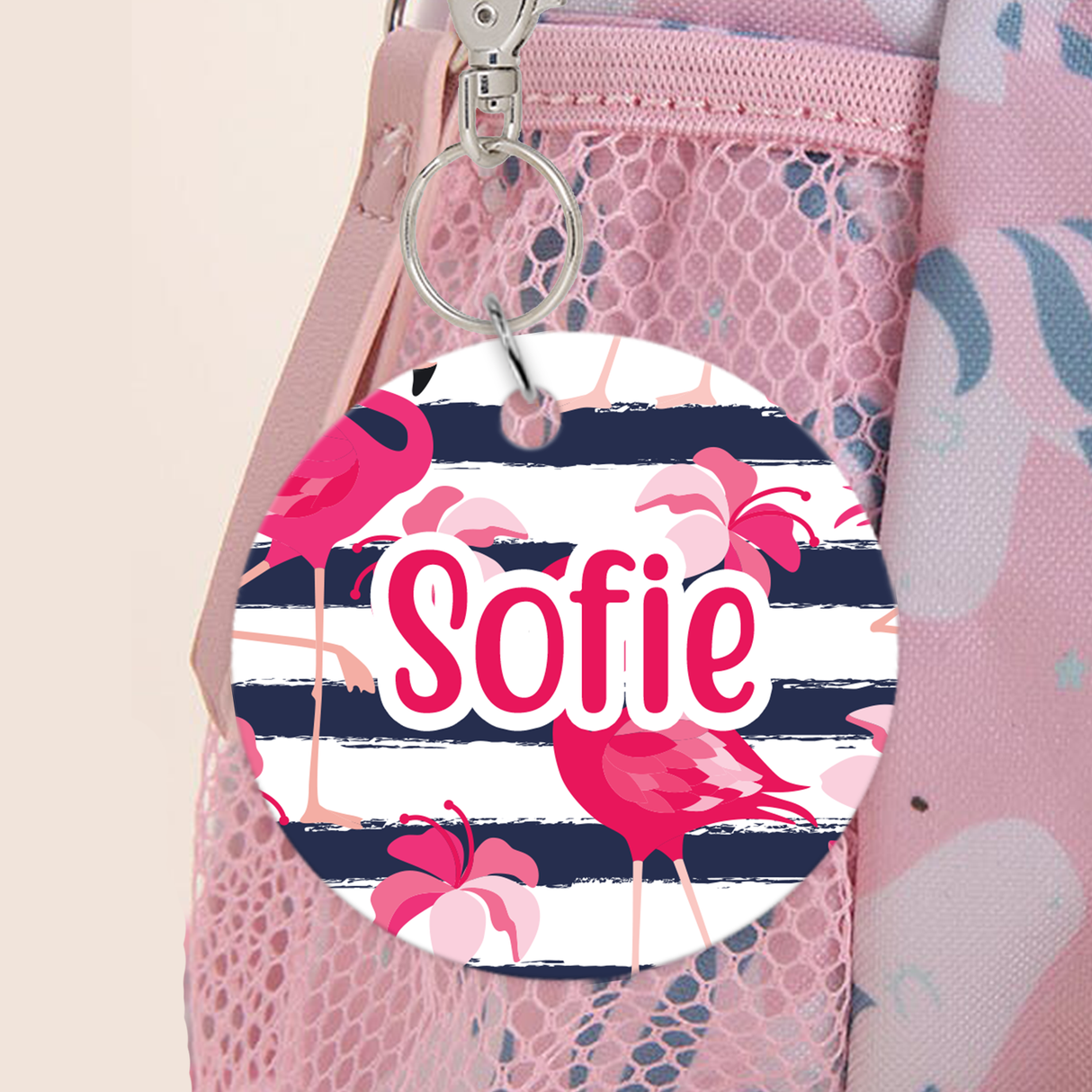 Tropicana Flamingo Bag Tag