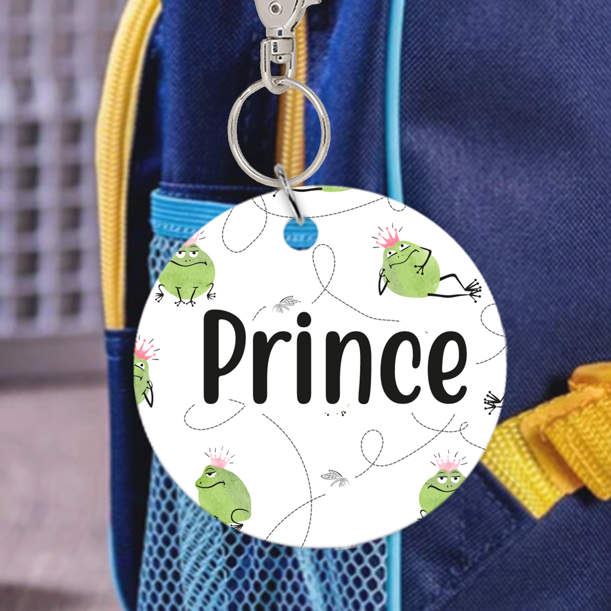 Prince Frog Bag Tag