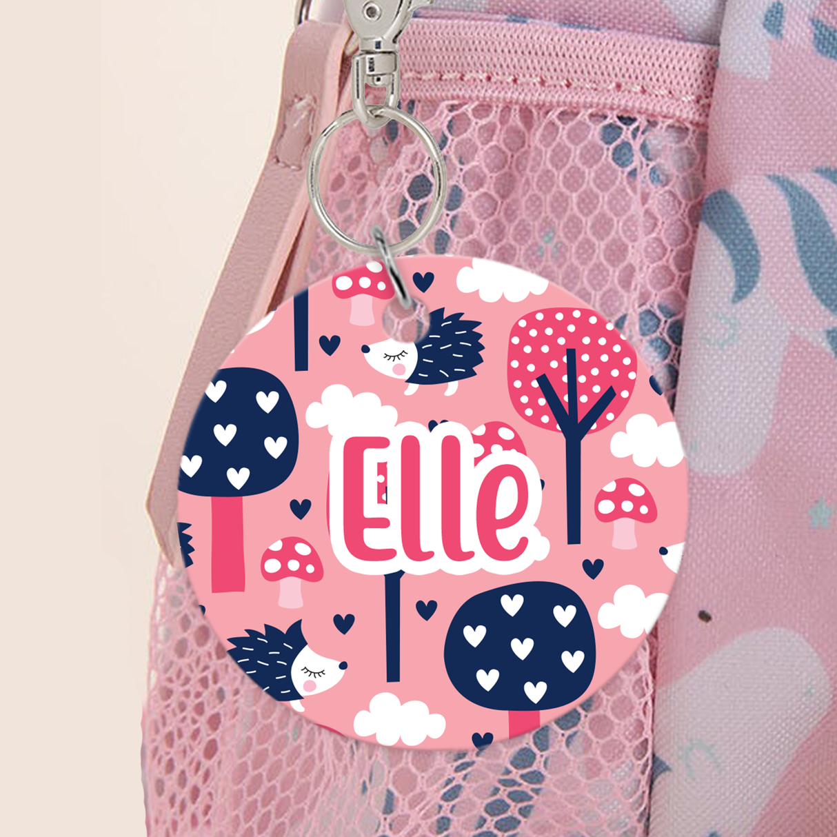Hedgehog Bag Tag