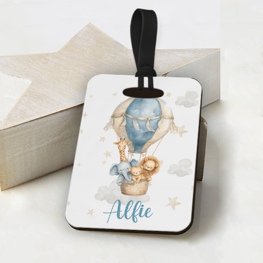 Hot Air Balloon Boys Luggage Tag