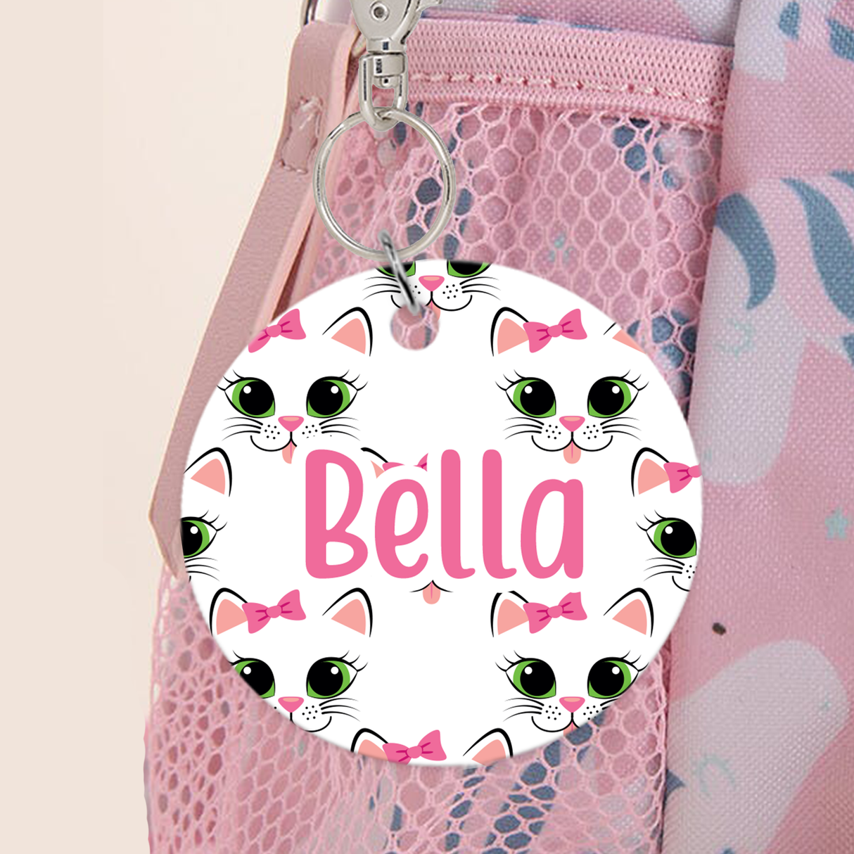 Purrfect Kitty Bag Tag