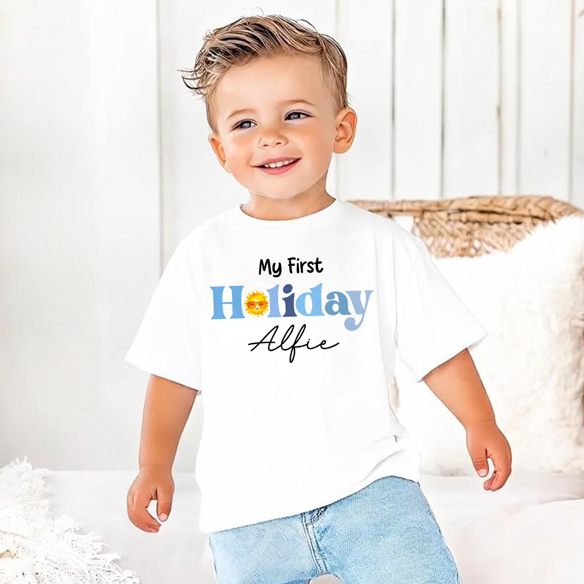 My First Holiday Boys Shirt