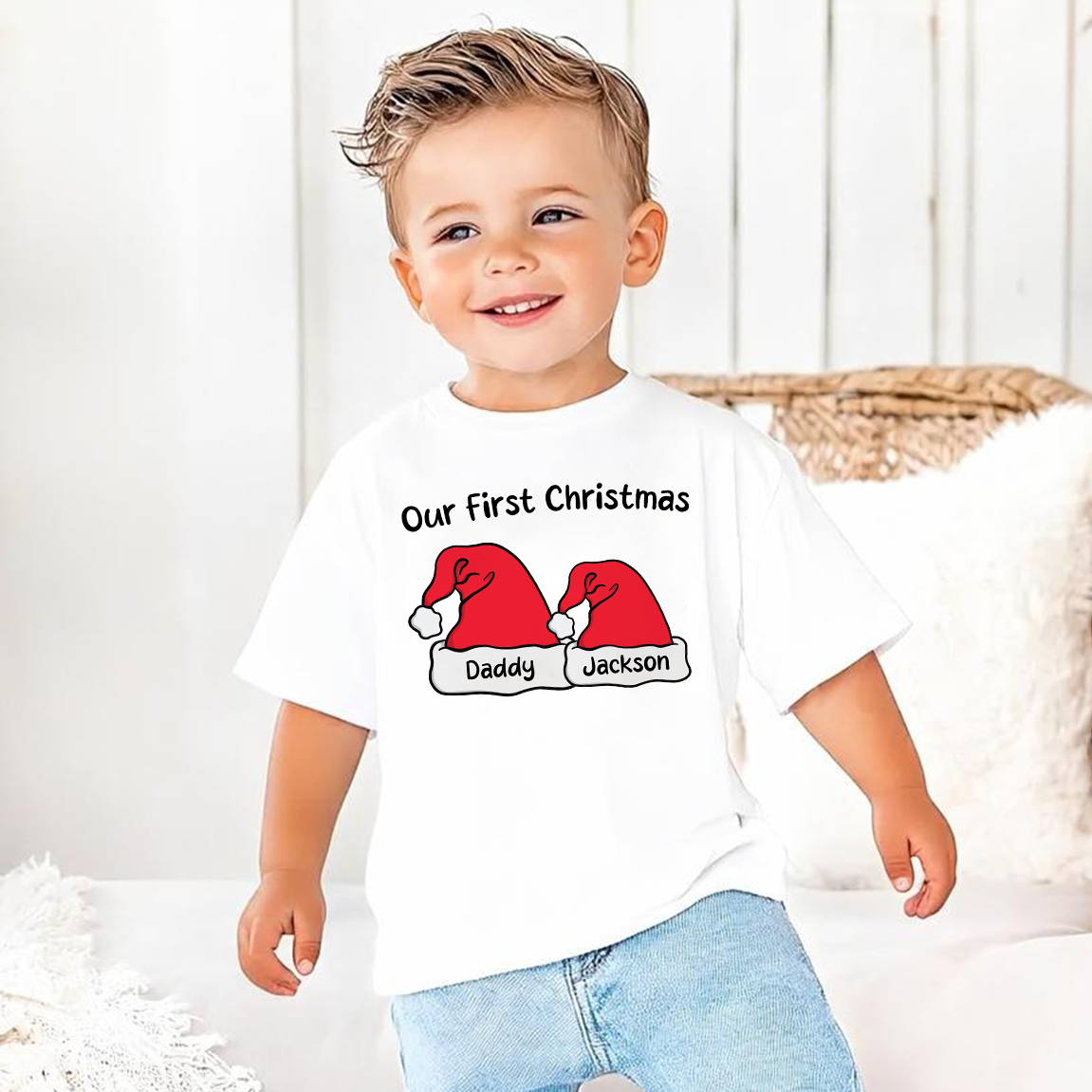 Our First Christmas Boys Shirt