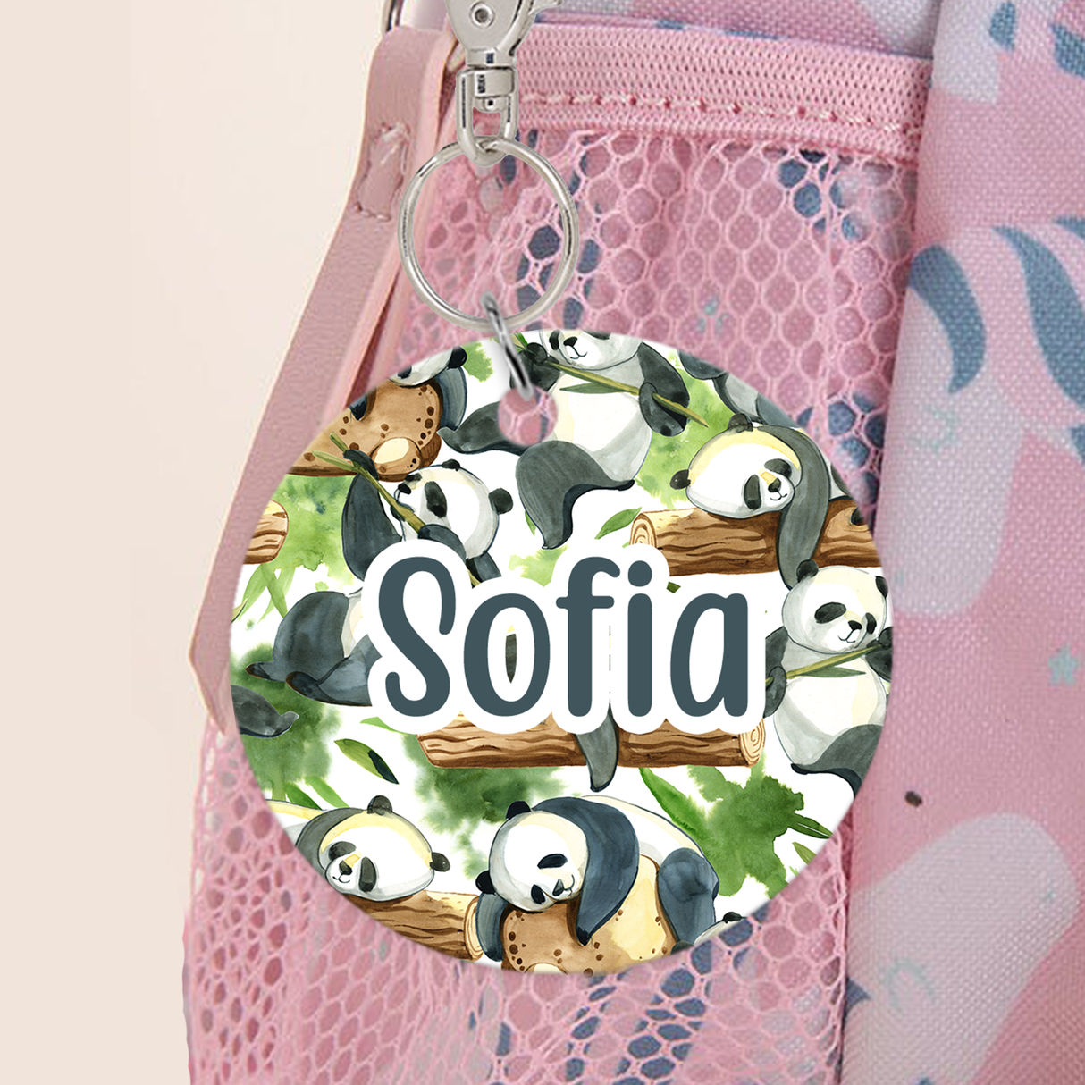 Panda Bag Tag