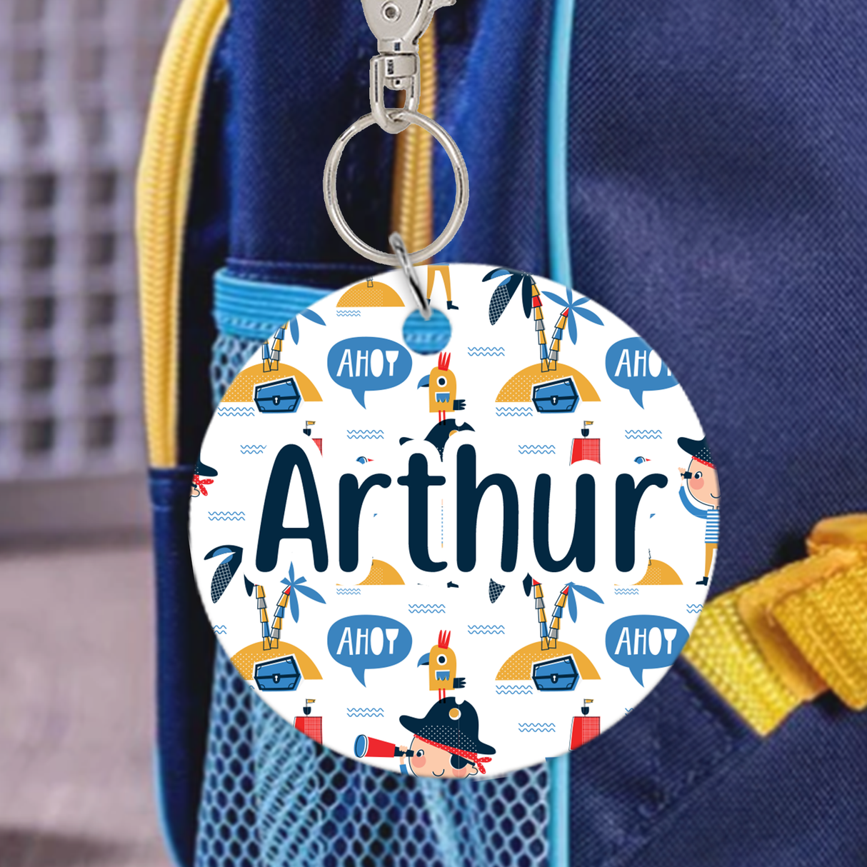 Pirates Adventure Bag Tag