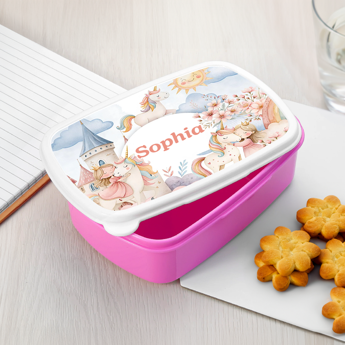 Princess & Unicorn Lunch Tub