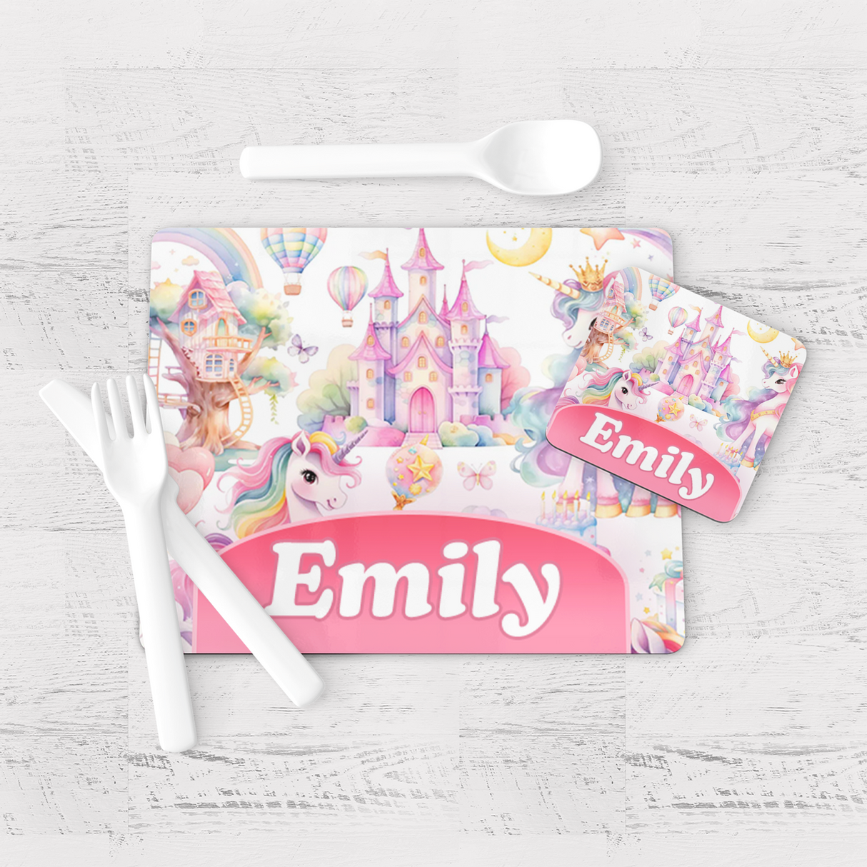 Magical Unicorn Placemat & Coaster