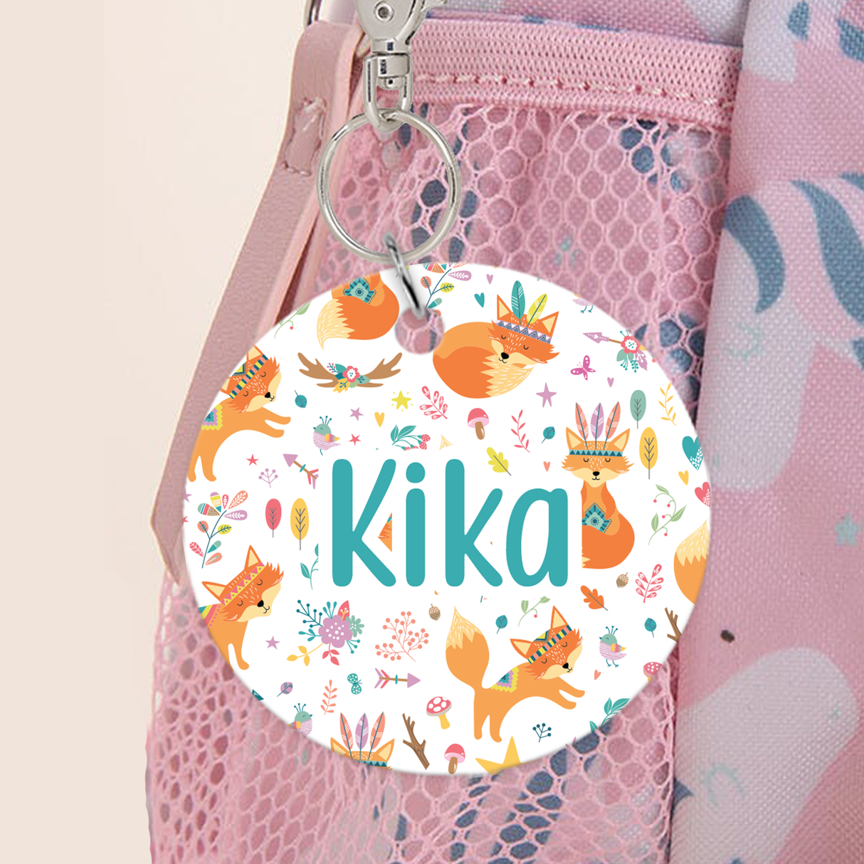 Wild Fox Bag Tag