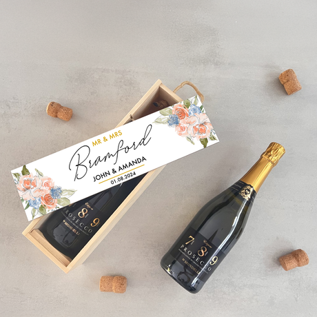 Personalised Wine Boxes UK | Custom Wooden Gift Boxes | Heart Gifted