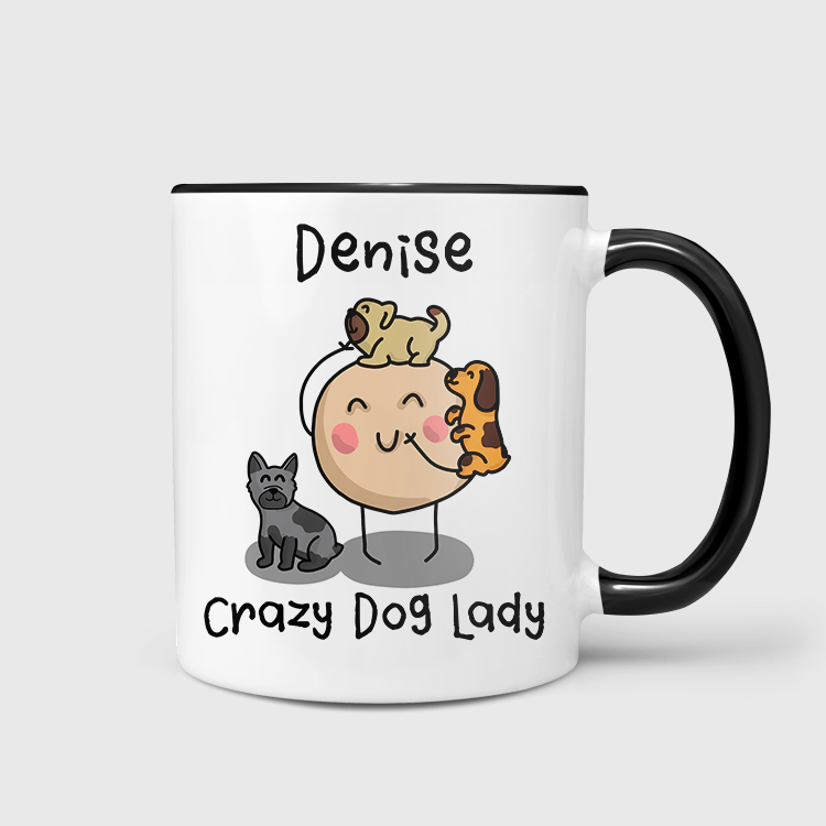 Crazy Dog Lady Mug