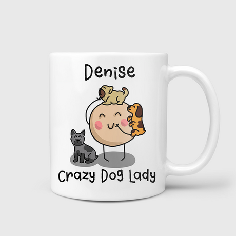 Crazy Dog Lady Mug