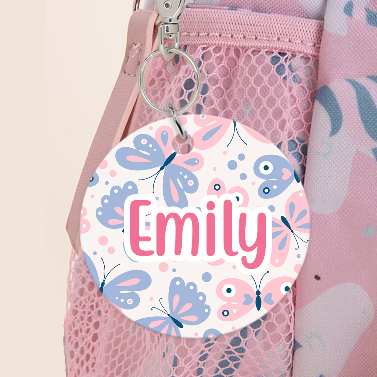 Butterfly Bag Tag