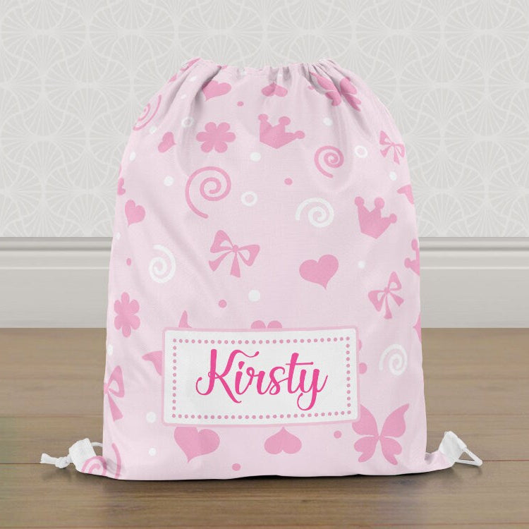 Bows & Swirls PE Bag