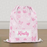 Bows & Swirls PE Bag