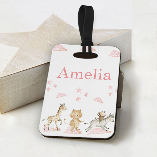 Baby Animals Luggage Tag