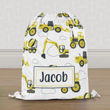 Construction Diggers PE Bag