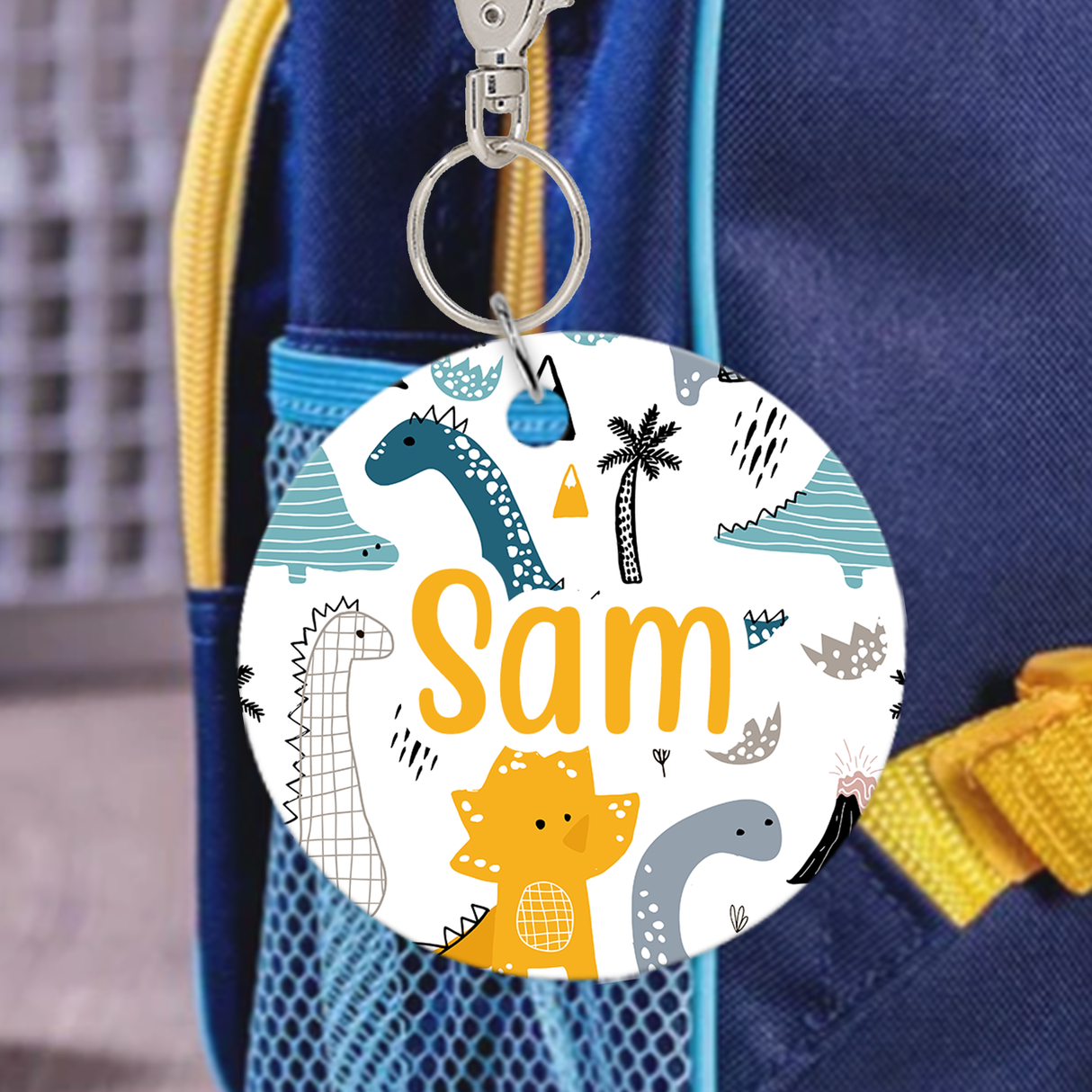 Dinosaur Adventure Bag Tag