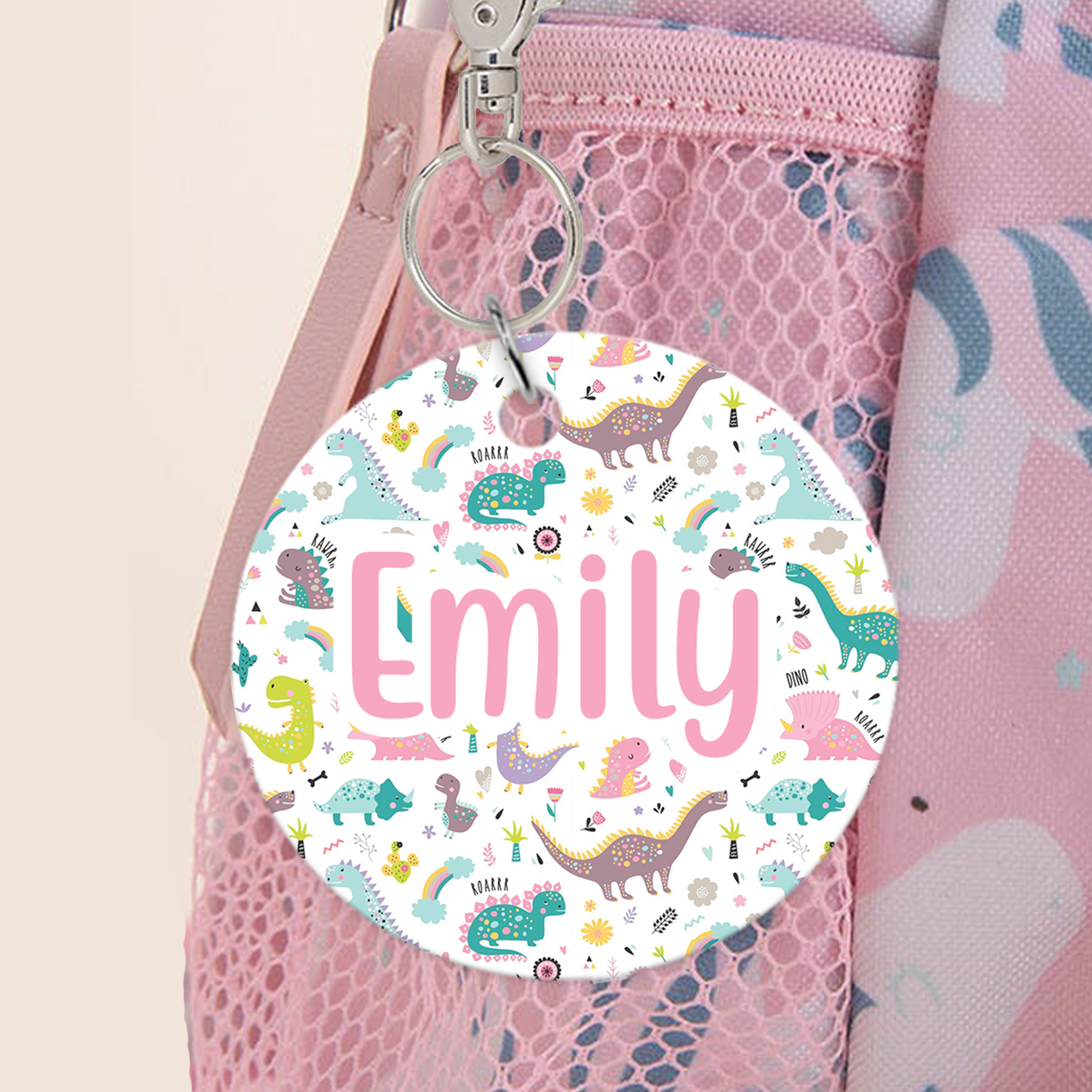 Dinosaur Bag Tag