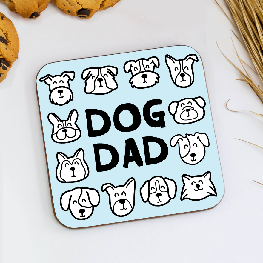 Dog Dad Coaster