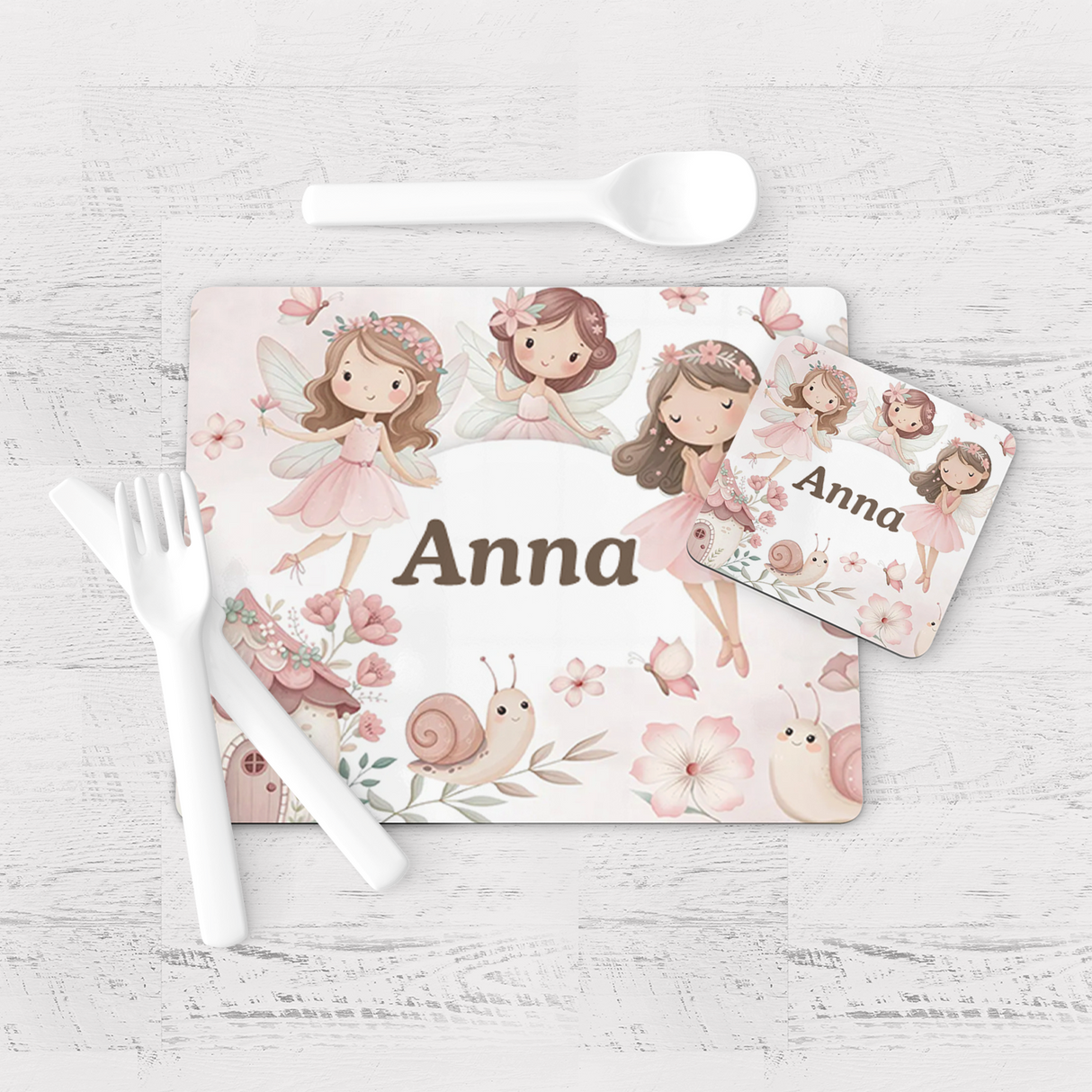 Fairy Garden Placemat & Coaster