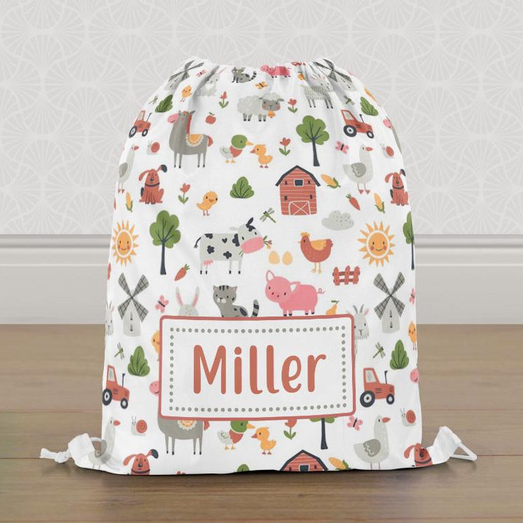 Farm Yard Animals PE Bag