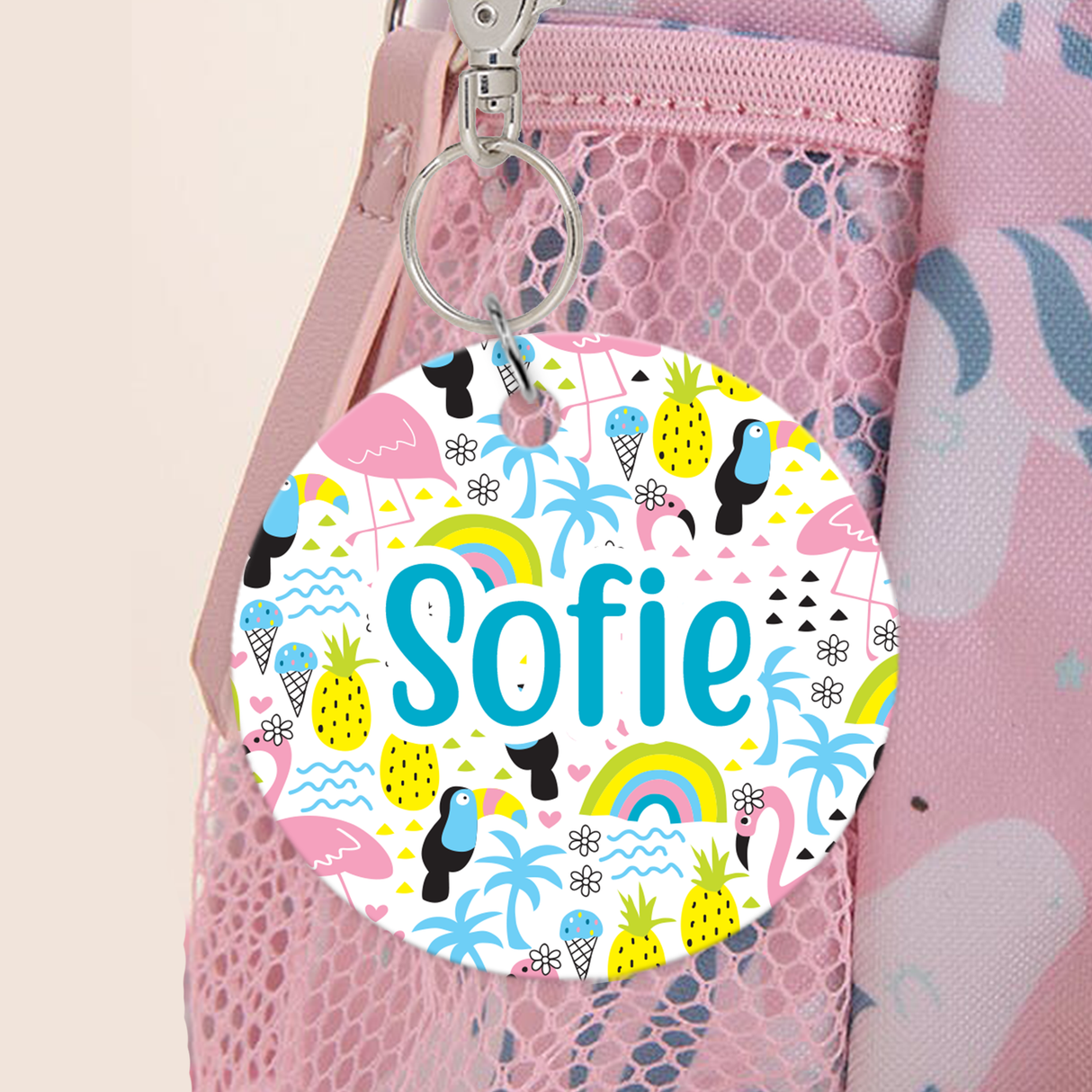 Tropical Adventures Bag Tag