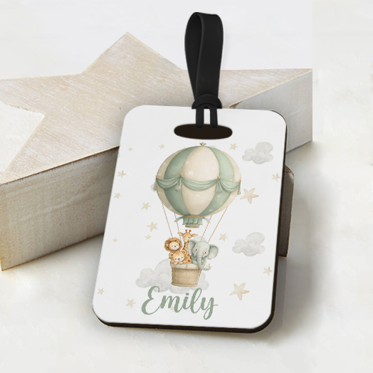 Hot Air Balloon Boys Luggage Tag