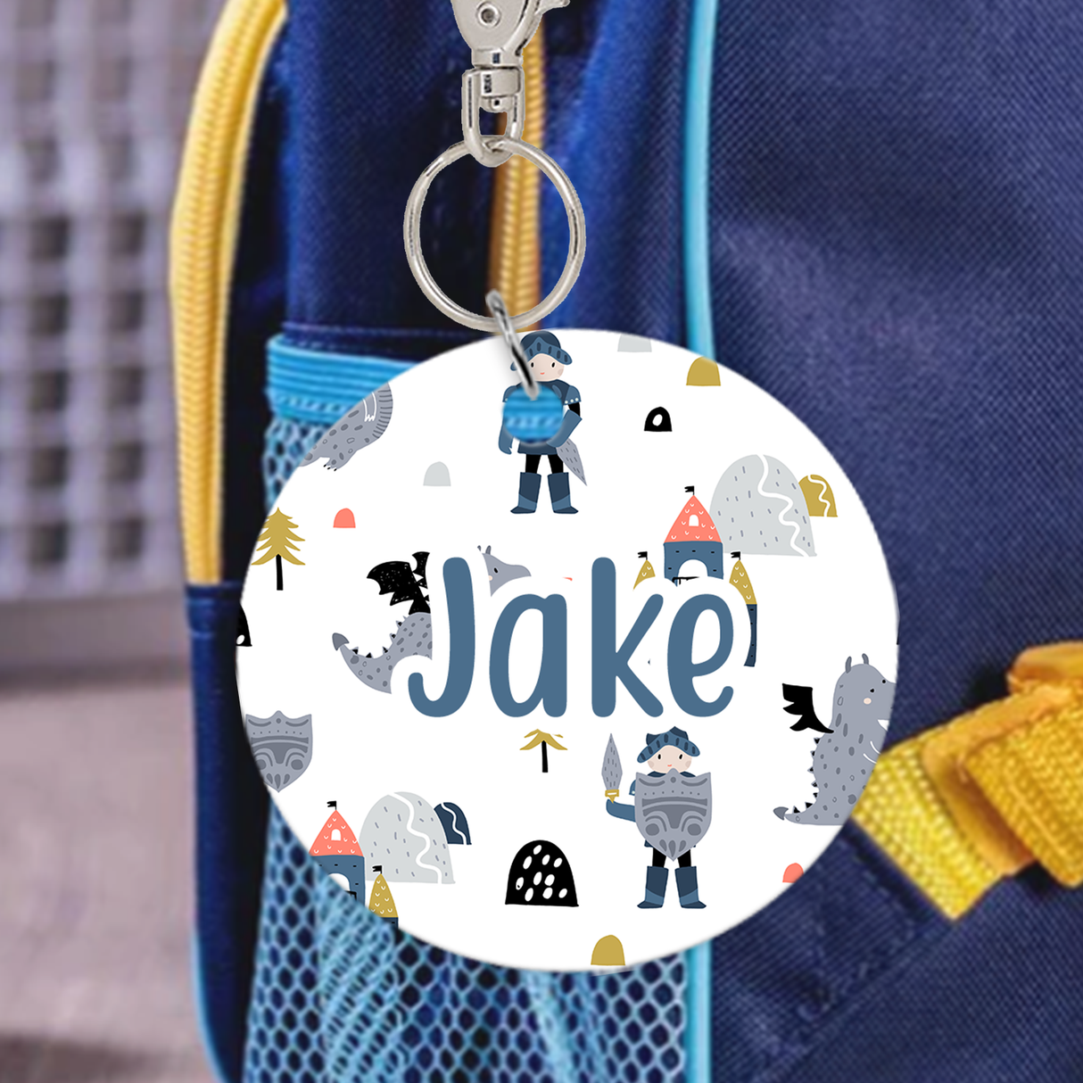 Dragon & Knight Bag Tag