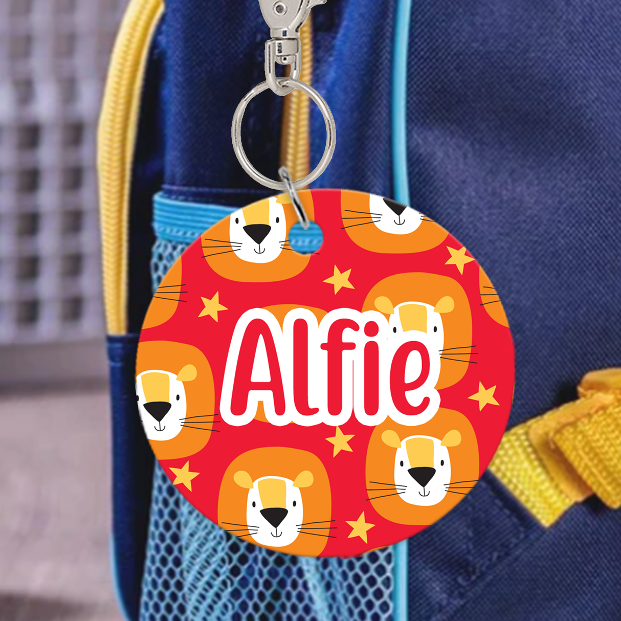 Starlight Lion Bag Tag