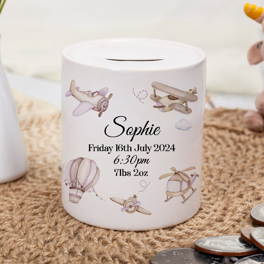 Air Travel Money Box