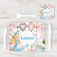 Personalised Magical Wonderland Placemat & Coaster
