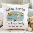 Personalised Making Memories Cushion - Caravan, Motorhome Cushion