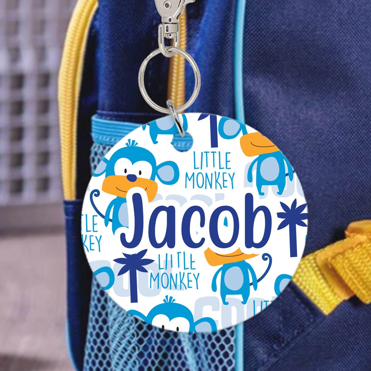 Little Monkey Bag Tag