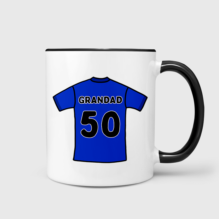 Football Shirt Mug (Black)