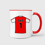 Football Shirt Mug (Red)