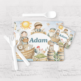 Noah's Ark Placemat & Coaster